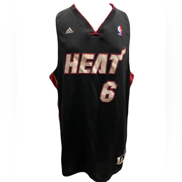 LeBron James Miami Heat No. 6 Basketball jersey - Picture 1 of 15